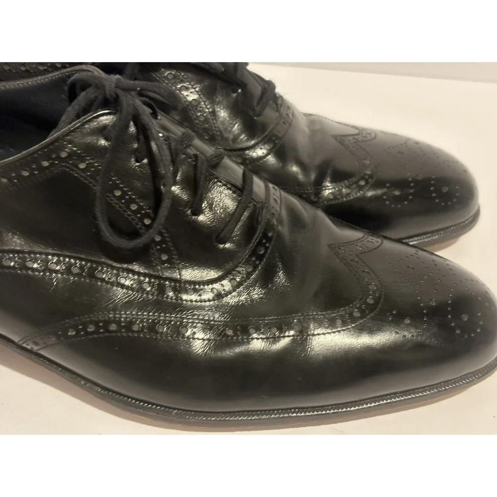Bally Of Switzerland‎ Continental Brown Lace Up Shoes Men's Size 9.5D